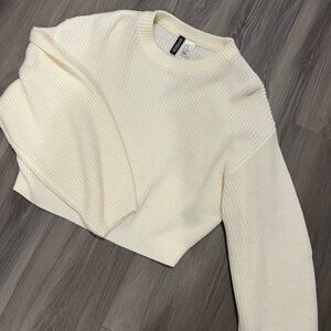 Cropped sweater